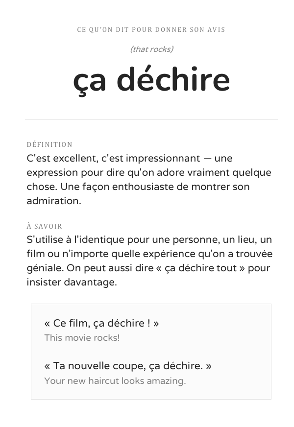 Page intérieure du livre d'argot français