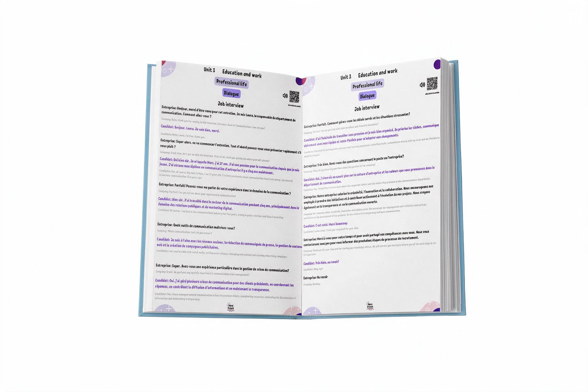 French Vocabulary Book for Beginners – with audio, dialogues, conjugation and exercises – Image 7