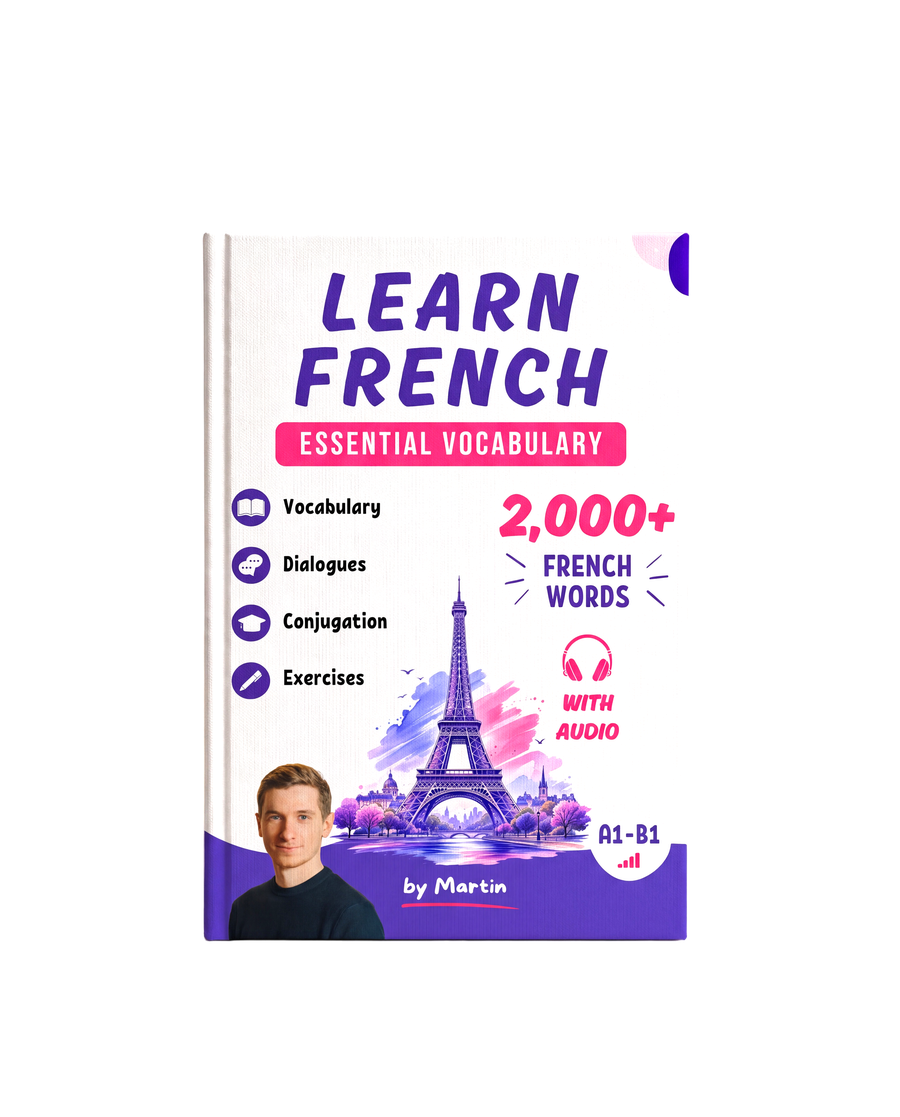 Couverture du livre Learn French Essential Vocabulary