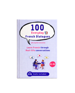 Couverture du livre 100 French Dialogues